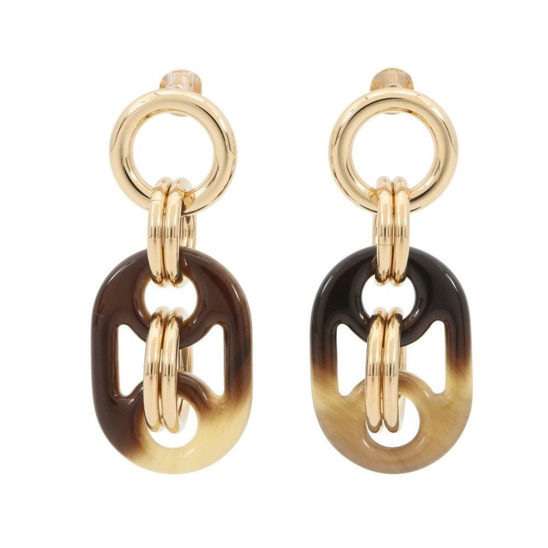 エルメス ピアス ユリディス PM バッファローホーン HERMES アクセサリー