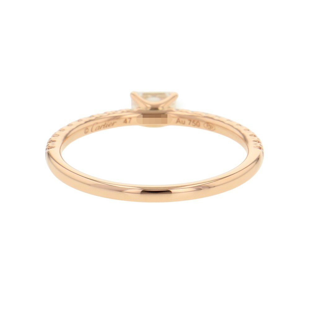 カルティエ リング エタンセル ドゥ カルティエ ダイヤモンド 中石0.16ct/22P 計0.10ct K18PG サイズ47 B4216700 指輪