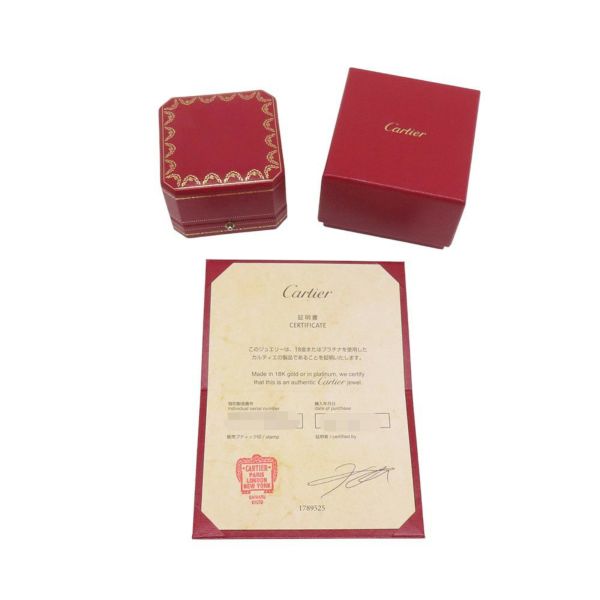 カルティエ リング エタンセル ドゥ カルティエ ダイヤモンド 中石0.16ct/22P 計0.10ct K18PG サイズ47 B4216700 指輪