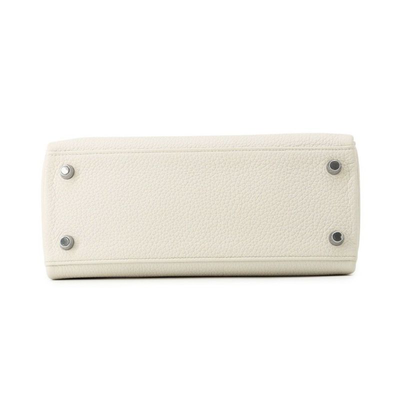 エルメス ハンドバッグ ケリー25 内縫い ベトン/シルバー金具 トゴ B刻印 2wayショルダー