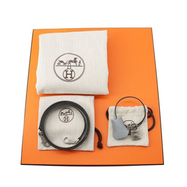 エルメス ハンドバッグ ケリー28 外縫い グリパンタン/シルバー金具 エプソン K刻印 2wayショルダー