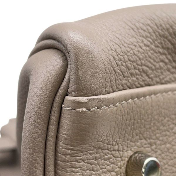 エルメス ハンドバッグ ケリー50 ヴォヤージュ グリアスファルト/シルバー金具 トリヨンノビーヨ Z刻印 2wayショルダー