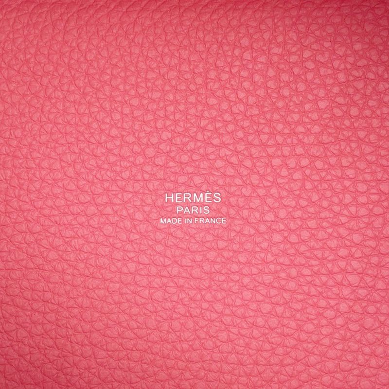エルメス ハンドバッグ ピコタンロックPM ローズアザレ/シルバー金具 トリヨンクレマンス K刻印