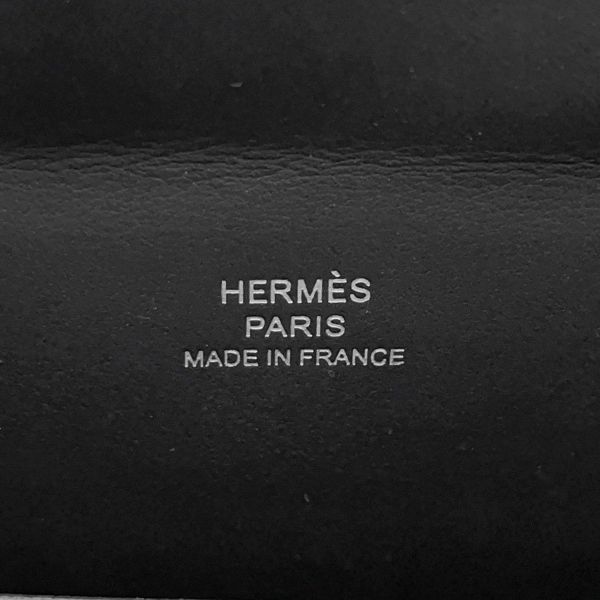 エルメス ショルダーバッグ ヴィドポッシュ ブラック/シルバー金具 エプソン K刻印 HERMES 黒