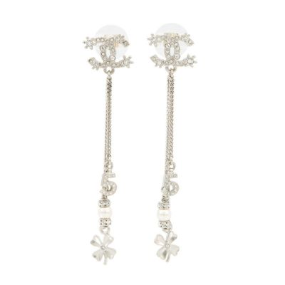 シャネル ブローチ ココマーク メタル フェイクパール ラインストーン