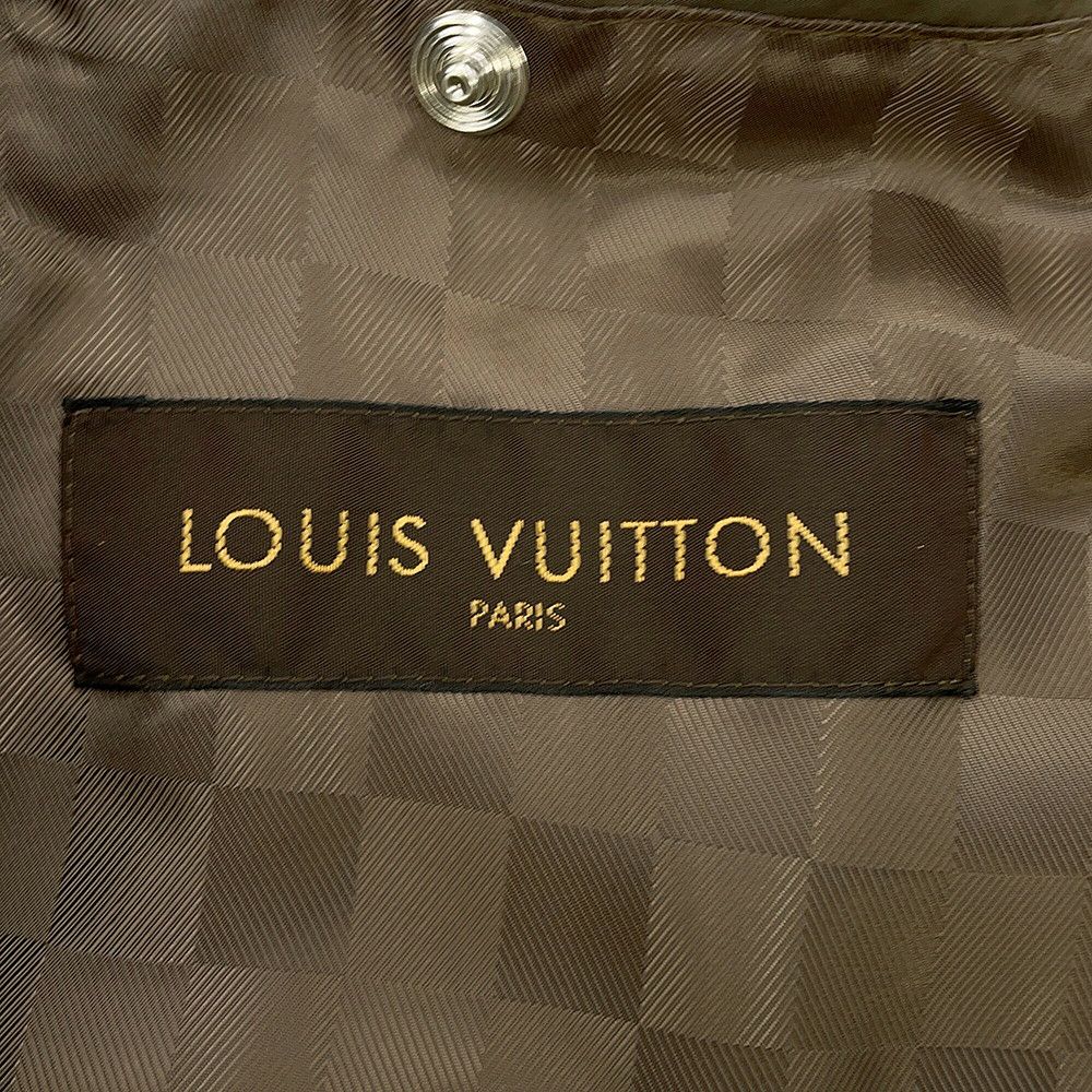 ルイヴィトン ジャケット キルティング ダミエ ポリエステル メンズサイズ48 LOUIS VUITTON アウター