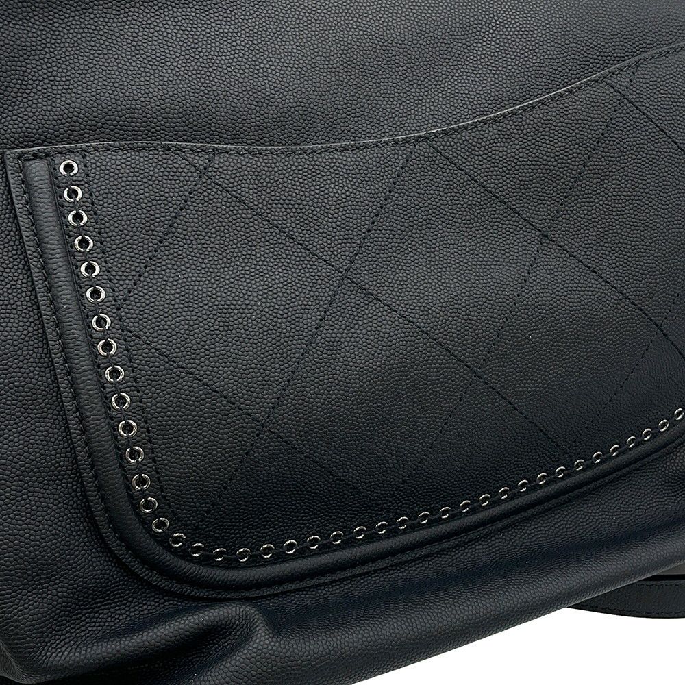 シャネル トートバッグ ココマーク カヴァ AS0448 CHANEL 黒 2way
