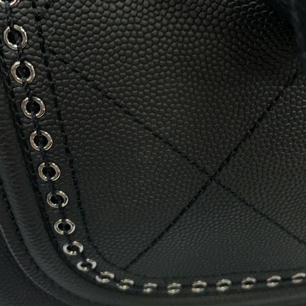 シャネル トートバッグ ココマーク カヴァ AS0448 CHANEL 黒 2way