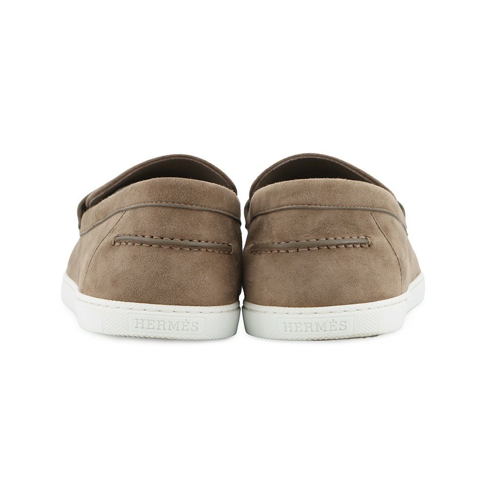 エルメス モカシン ジョブ スエード メンズサイズ42 HERMES 靴 スリッポン