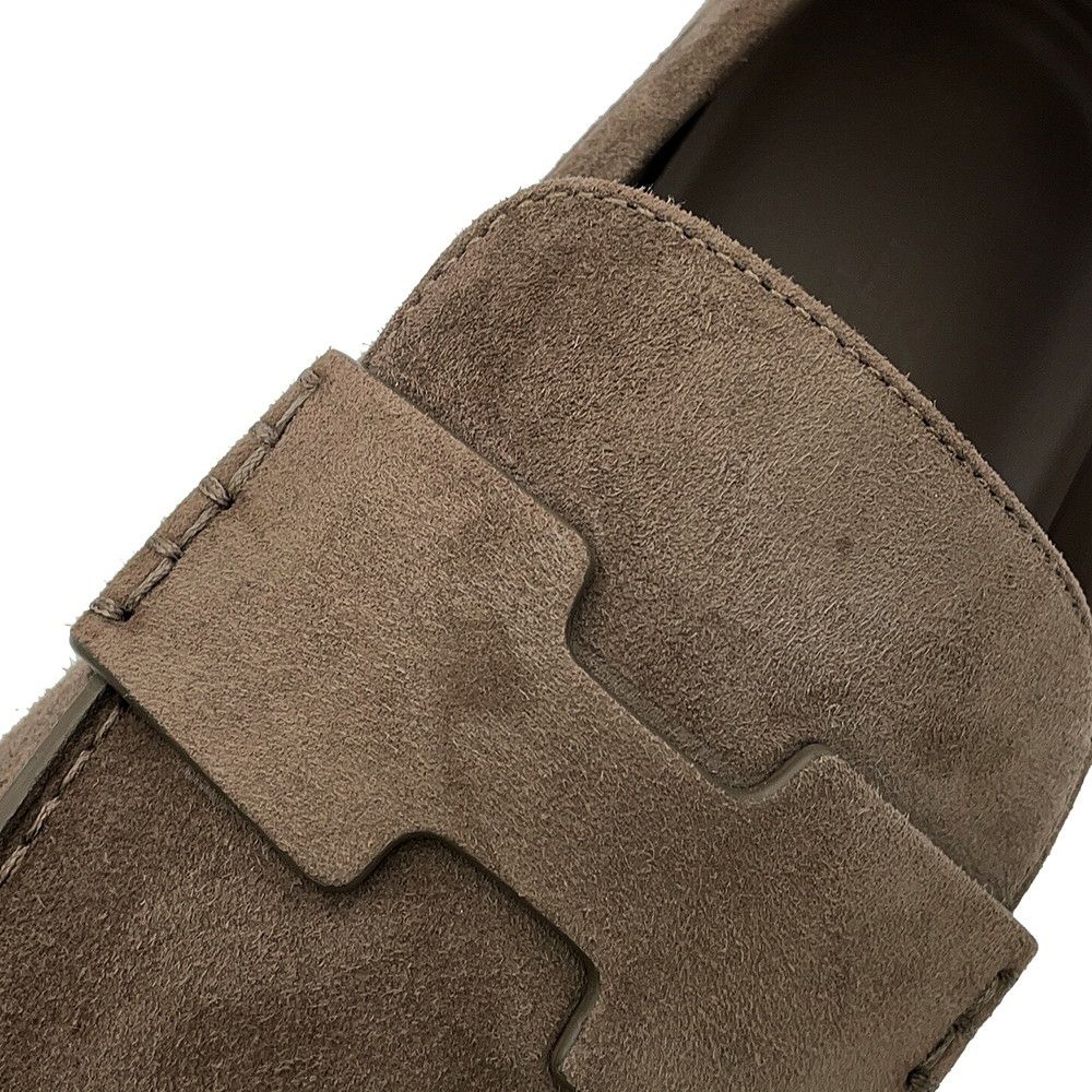 エルメス モカシン ジョブ スエード メンズサイズ42 HERMES 靴 スリッポン