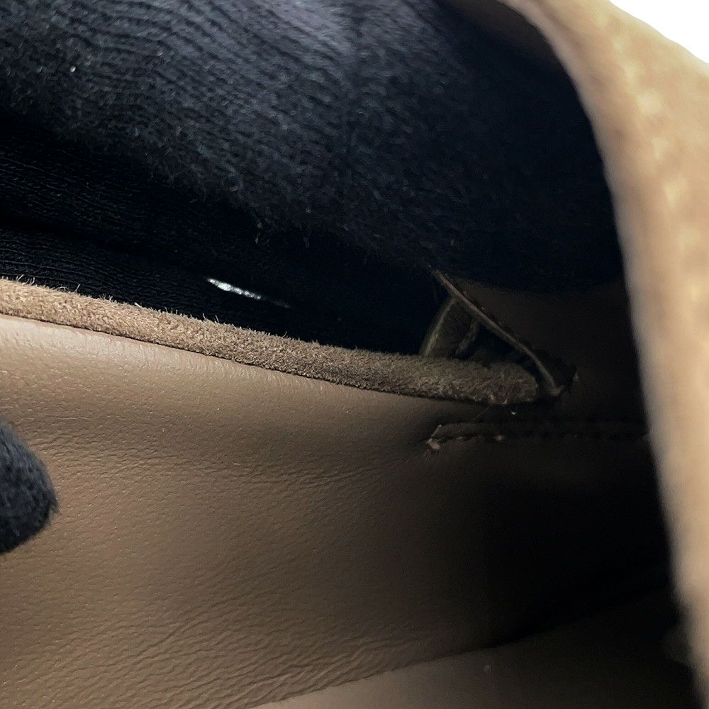 エルメス モカシン ジョブ スエード メンズサイズ42 HERMES 靴 スリッポン