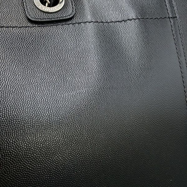 シャネル トートバッグ ドーヴィル ショッピングバッグ ココマーク スタッズ A57069 CHANEL 2way 黒