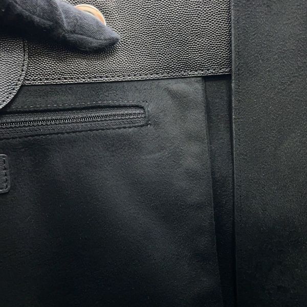 シャネル トートバッグ ドーヴィル ショッピングバッグ ココマーク スタッズ A57069 CHANEL 2way 黒