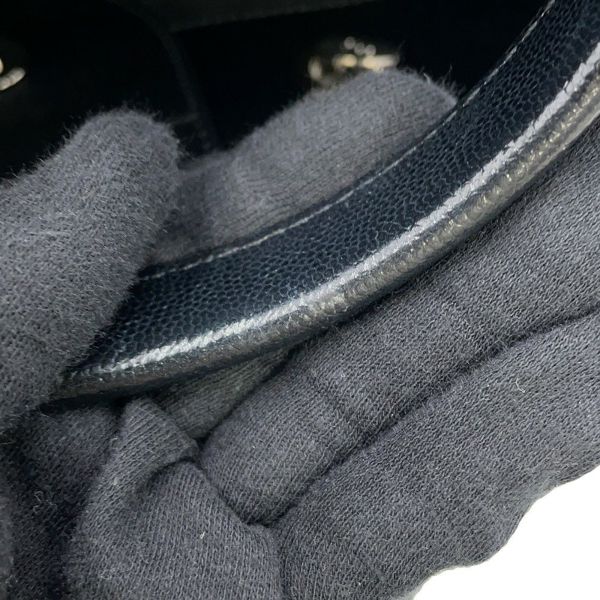 シャネル トートバッグ ドーヴィル ショッピングバッグ ココマーク スタッズ A57069 CHANEL 2way 黒