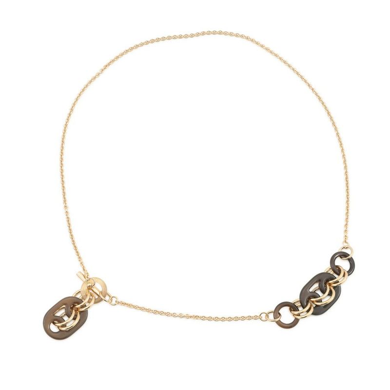 エルメス ネックレス ユリディス PM バッファローホーン HERMES アクセサリー