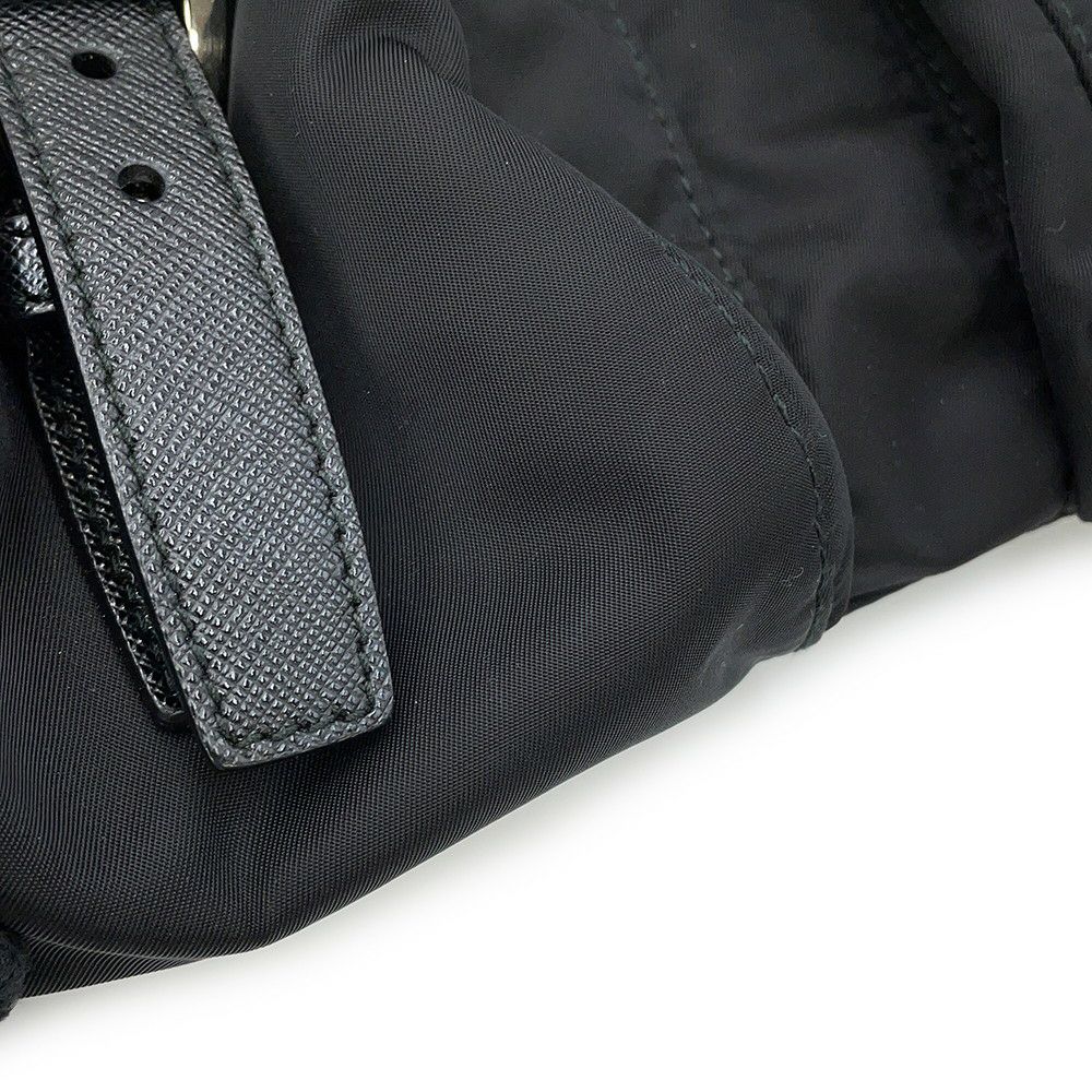 プラダ リュック ミディアム Re-Nylon バックパック ナイロン 1BZ811 PRADA リュックサック バッグ 黒