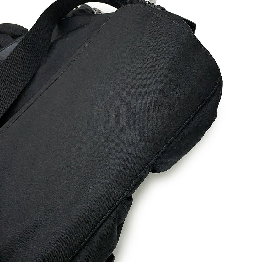 プラダ リュック ミディアム Re-Nylon バックパック ナイロン 1BZ811 PRADA リュックサック バッグ 黒