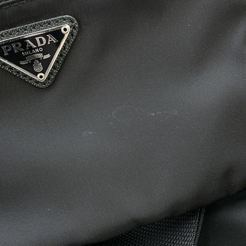 プラダ リュック ミディアム Re-Nylon バックパック ナイロン 1BZ811 PRADA リュックサック バッグ 黒