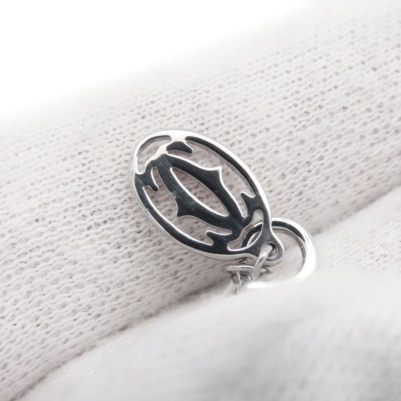 カルティエ ネックレス クロス ダイヤモンド 11P 計0.13ct K18WGホワイトゴールド B7221700 Cartier ペンダント