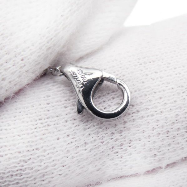 カルティエ ネックレス クロス ダイヤモンド 11P 計0.13ct K18WGホワイトゴールド B7221700 Cartier ペンダント