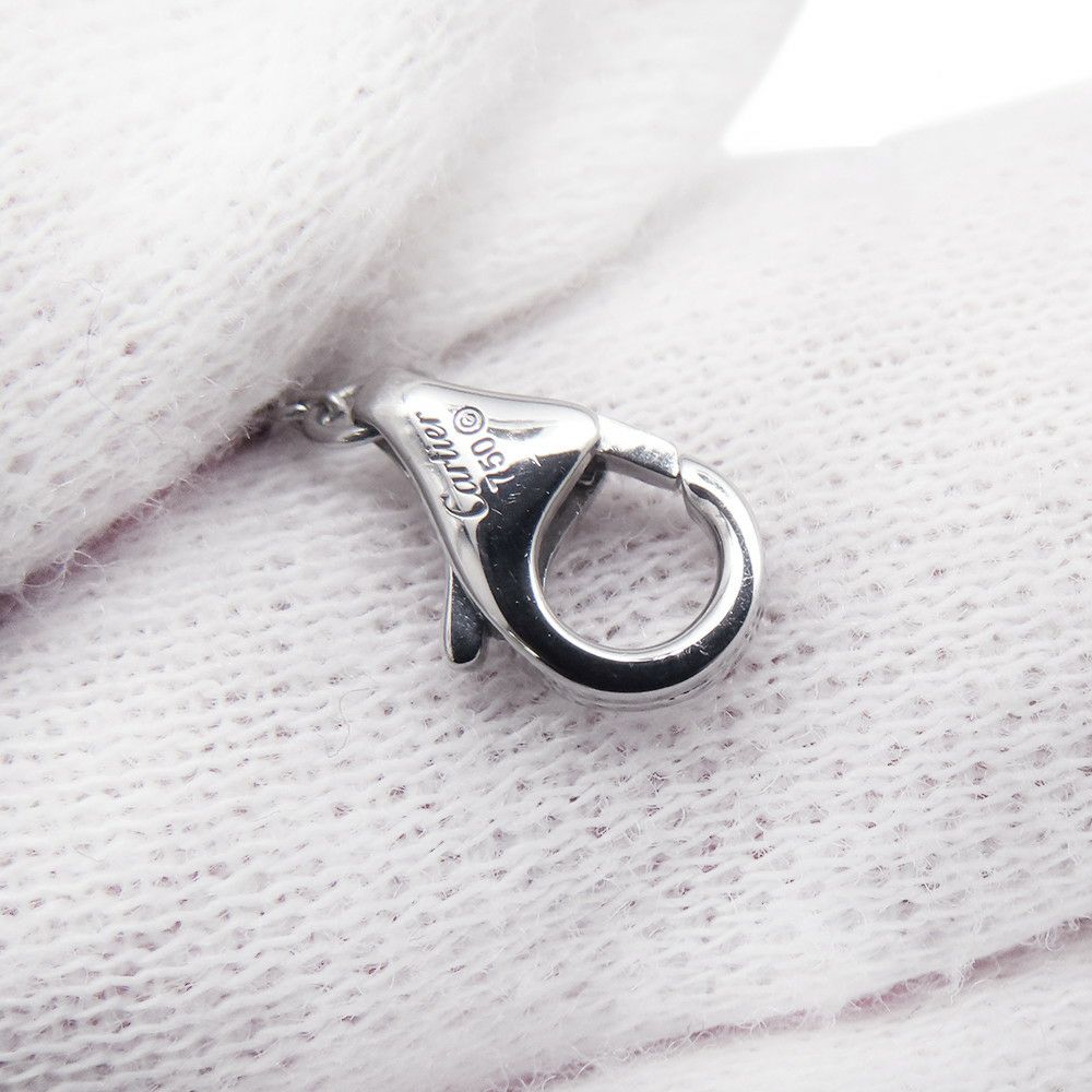 カルティエ ネックレス クロス ダイヤモンド 11P 計0.13ct K18WGホワイトゴールド B7221700 Cartier ペンダント