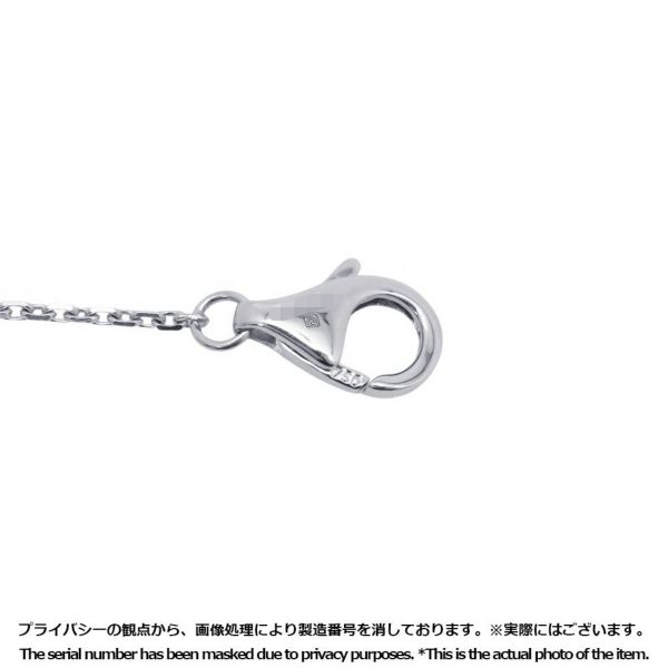 カルティエ ネックレス クロス ダイヤモンド 11P 計0.13ct K18WGホワイトゴールド B7221700 Cartier ペンダント