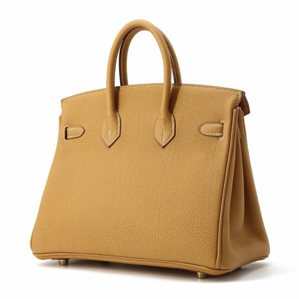 エルメス バーキン25 ナチュラルサブレ/ゴールド金具 トゴ B刻印 HERMES Birkin ハンドバッグ