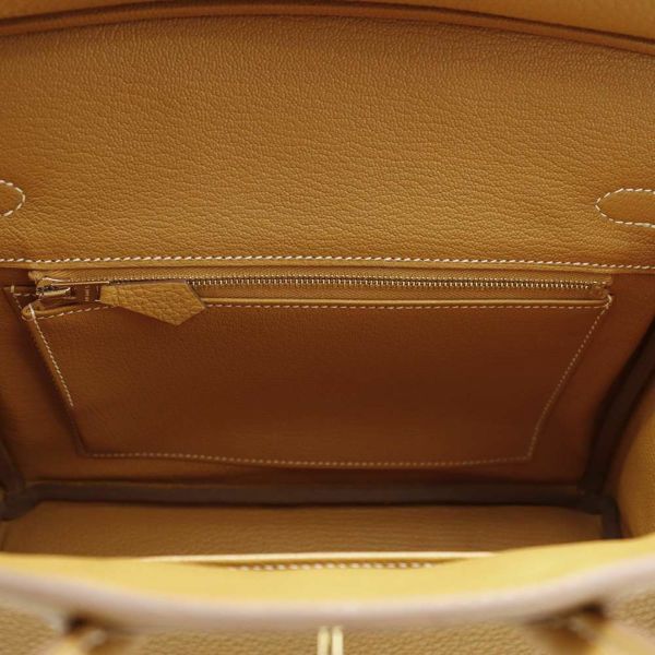 エルメス バーキン25 ナチュラルサブレ/ゴールド金具 トゴ B刻印 HERMES Birkin ハンドバッグ