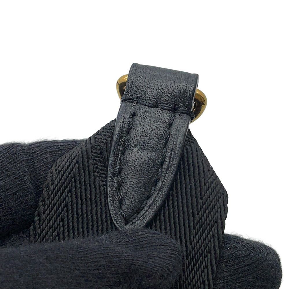 ルイヴィトン ショルダーバッグ カーフレザー ミュルティ・ポシェット M56461 LOUIS VUITTON 2way ポーチ付き ブラック 黒