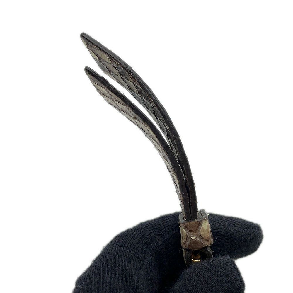 ルイヴィトン クラッチバッグ モノグラム・アンプラント/パイソン デイリーポーチ N96321 LOUIS VUITTON