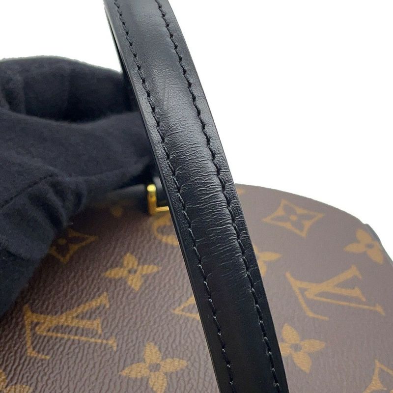 ルイヴィトン ハンドバッグ モノグラム・リバース カンヌ M43986 LOUIS VUITTON 2way バニティバッグ 黒 ブラック