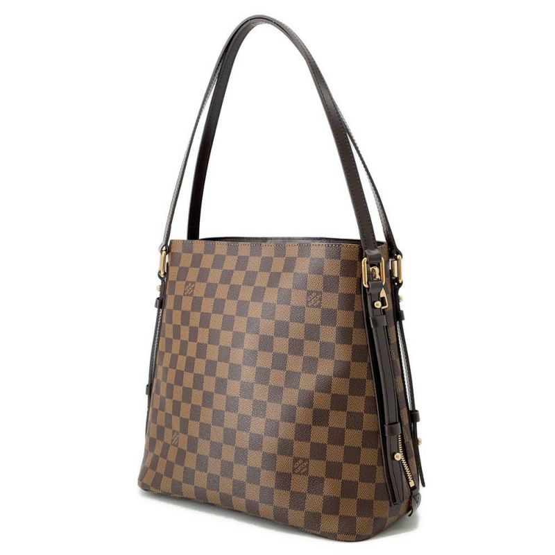 ルイヴィトン ショルダーバッグ ダミエ・エベヌ カバ・リヴィントン N41108 LOUIS VUITTON ヴィトン バッグ