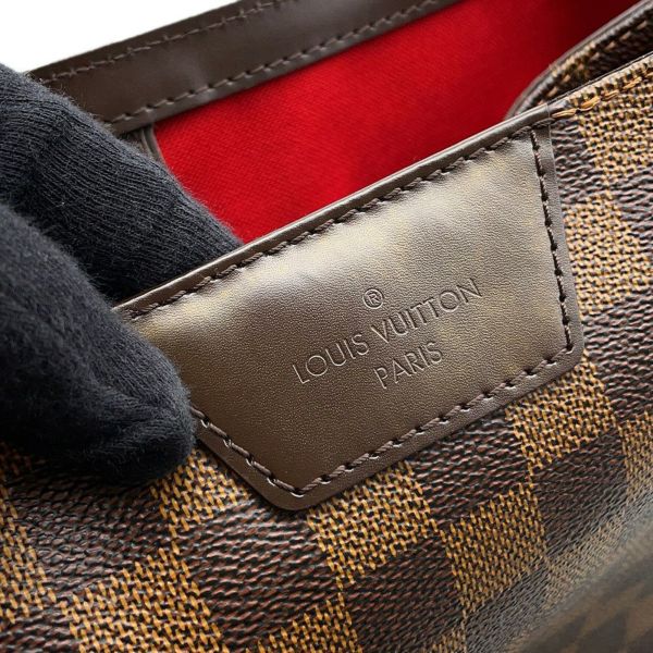 ルイヴィトン ショルダーバッグ ダミエ・エベヌ カバ・リヴィントン N41108 LOUIS VUITTON ヴィトン バッグ