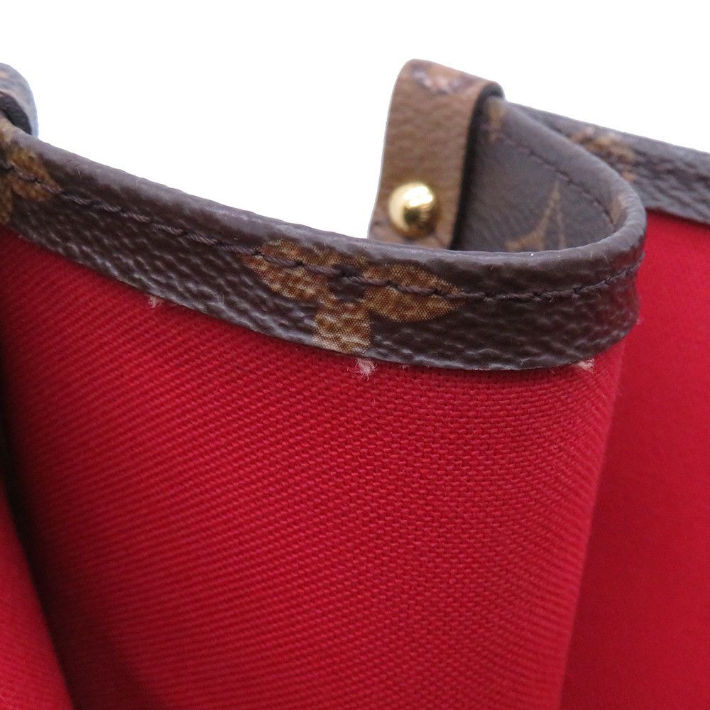 ルイヴィトン トートバッグ モノグラム・リバース ジャイアント オンザゴー MM M45321 ヴィトン ハンドバッグ 2way ショルダー