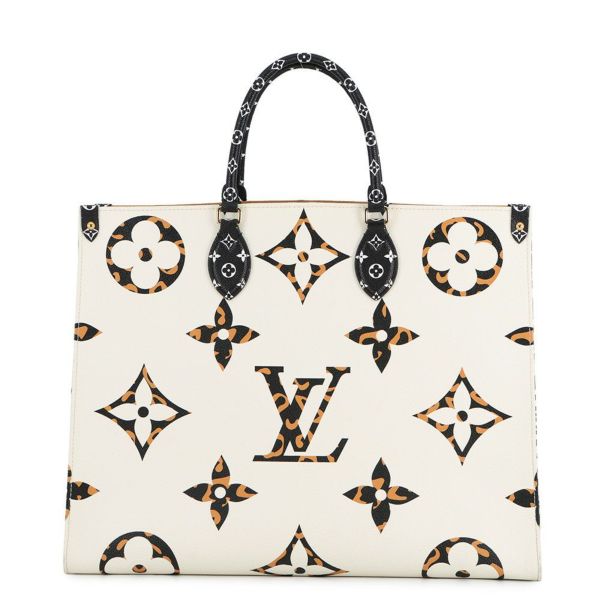 ルイヴィトン トートバッグ モノグラム・ジャングル オンザゴーGM M44675 LOUIS VUITTON 2way