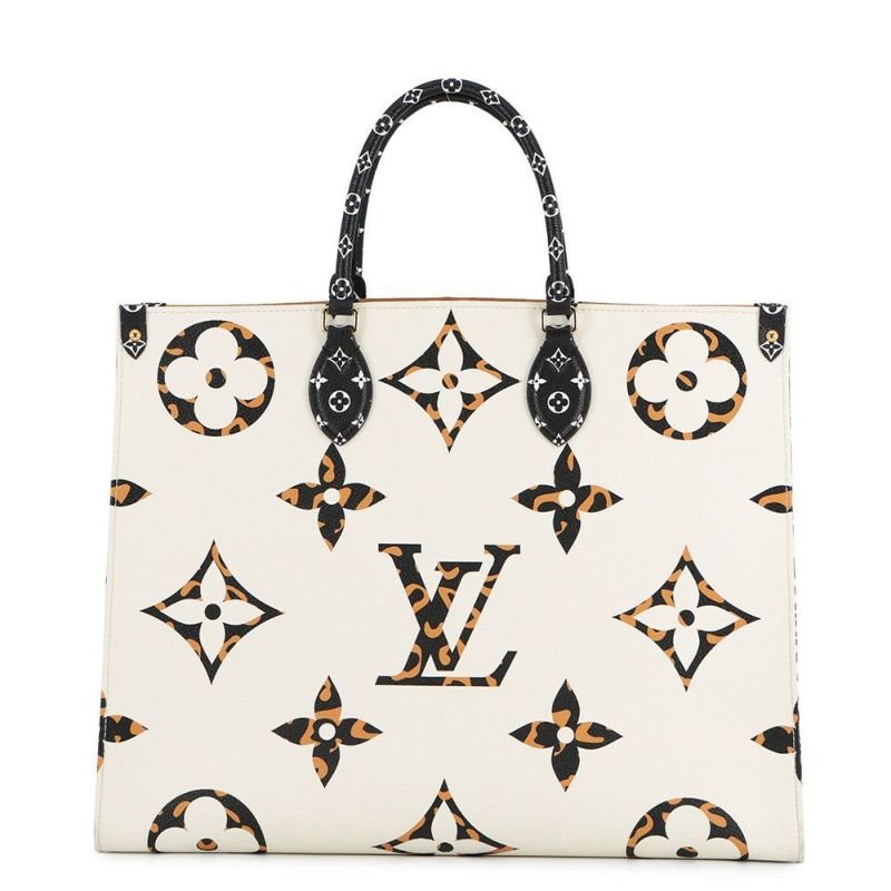 ルイヴィトン トートバッグ モノグラム・ジャングル オンザゴーGM M44675 LOUIS VUITTON 2way