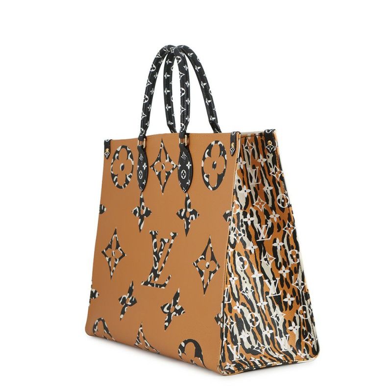 ルイヴィトン トートバッグ モノグラム・ジャングル オンザゴーGM M44675 LOUIS VUITTON 2way