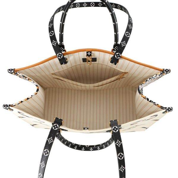 ルイヴィトン トートバッグ モノグラム・ジャングル オンザゴーGM M44675 LOUIS VUITTON 2way