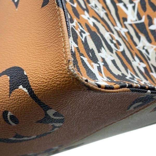 ルイヴィトン トートバッグ モノグラム・ジャングル オンザゴーGM M44675 LOUIS VUITTON 2way