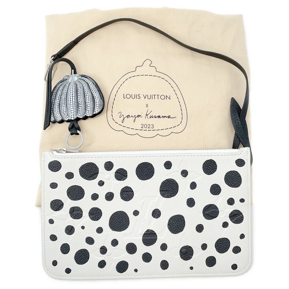 ルイヴィトン トートバッグ モノグラム・アンプラント/インフィニティ ドット LV × YK ネヴァーフルMM M46390 草間彌生