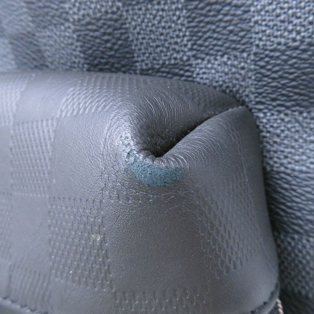 ルイヴィトン リュック ダミエ・スクエアード ディスカバリー・バックパック PM N40436 ヴィトン バッグ メンズ 黒ブラック