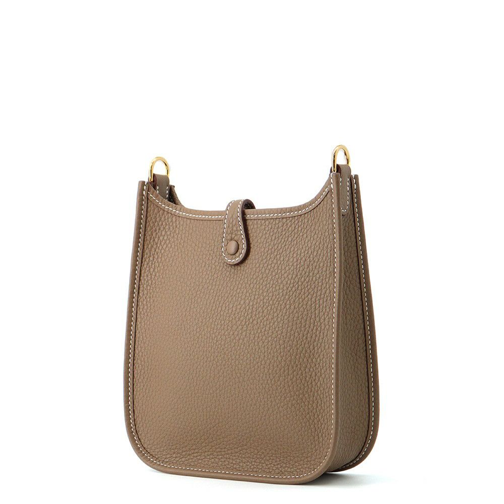 エルメス エブリンTPM 111cm アマゾン エトゥープ/ブルーインディゴ/ゴールド金具 トリヨンクレマンス K刻印