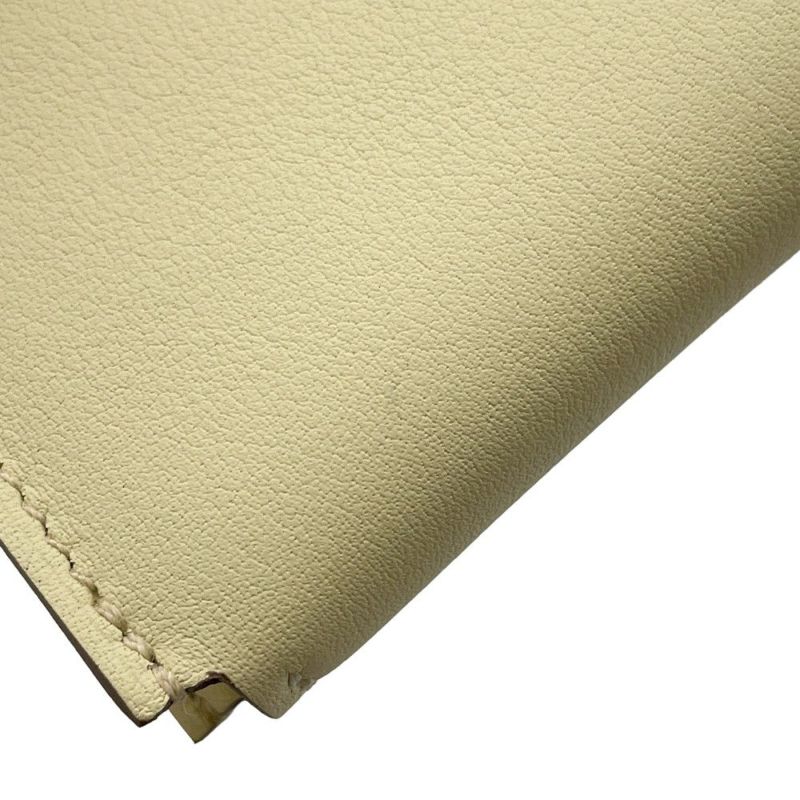 エルメス カードケース エルメスナップ カードケース ジョーヌミルトン/ラッカー金具 スイフト W刻印