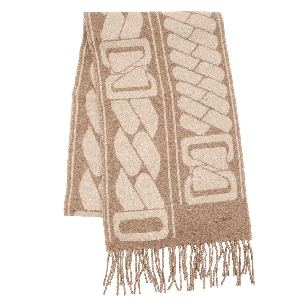 エルメス マフラー クリック・セ・ヌエ カシミヤ HERMES メンズ ストール