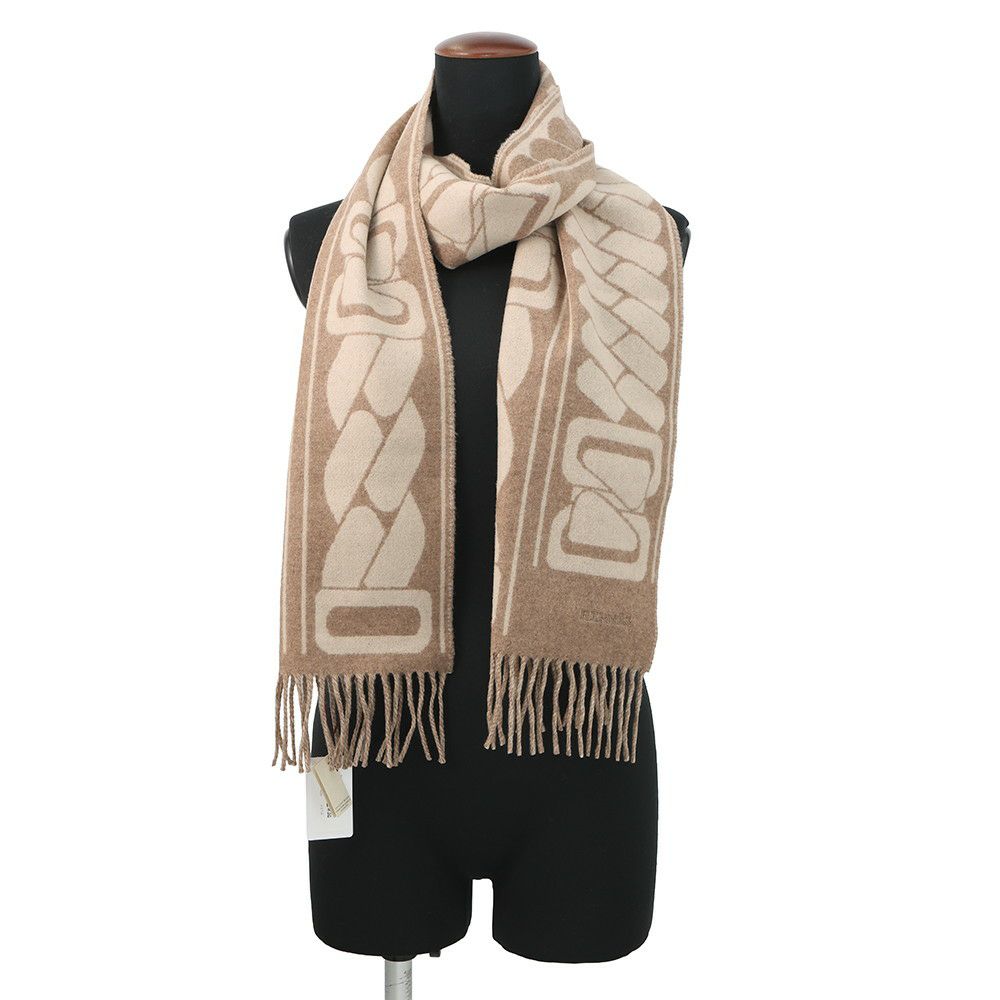 エルメス マフラー クリック・セ・ヌエ カシミヤ HERMES メンズ ストール