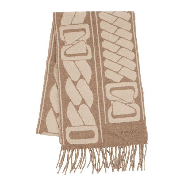 エルメス マフラー クリック・セ・ヌエ カシミヤ HERMES メンズ ストール