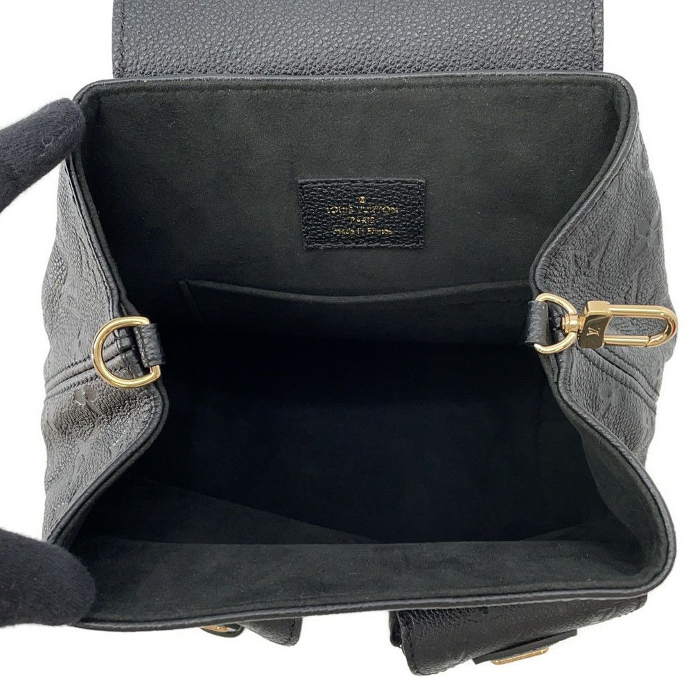 ルイヴィトン リュックサック モノグラム・アンプラント バックアップ M47072 LOUIS VUITTON バックパック 黒 ブラック バッグ