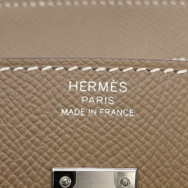 エルメス バーキン25 セリエ エトゥープ/シルバー金具 エプソン B刻印 HERMES Birkin ハンドバッグ