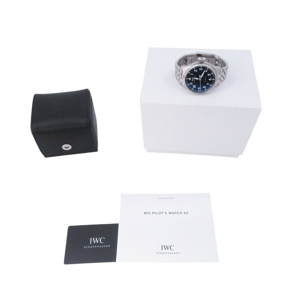 IWC ビッグ・パイロット・ウォッチ 43 IW329304 腕時計 ブルー文字盤