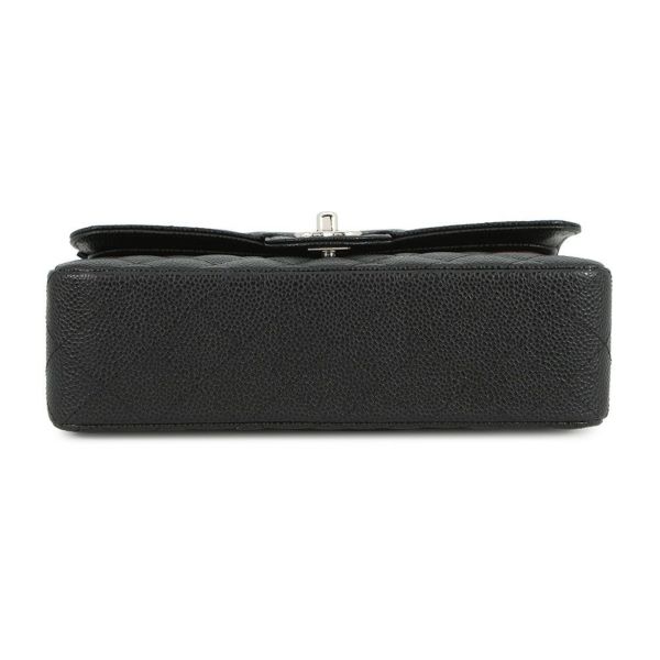 シャネル チェーンショルダーバッグ マトラッセ23 ココマーク ダブルチェーン キャビアスキン A01113 CHANEL 黒